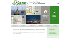 Desktop Screenshot of alcade-management.fr